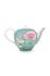 Blushing Birds Teapot small blue