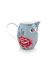 Flower Festival Jug Small Blue