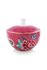 Flower Festival Sugar Bowl Dark Pink