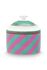 Pip Chique Stripes Suikerpot Roze/Groen