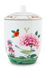 Blushing Birds Storage Jar white