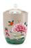 Blushing Birds Storage Jar Khaki