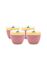 La Majorelle Set/4 Egg Cups Pink