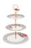 Blushing Birds Etagere 3 Ebenen Khaki