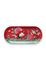 Blushing Birds Cake Tray Rectangular Red