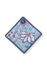 Flower Festival Pannenlap Vierkant Blauw