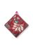 Flower Festival Pot Holder Square Dark Pink
