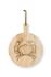 Houten Plateau Krab Rond