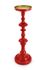 Blushing Birds Metal Candle Holder Red 46 cm