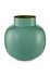 Vase Rond en Métal en Coloris Vert 25 cm