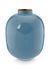 Metall Vase Blau 32 Cm