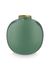 Metal Vase Dark Green 23 Cm