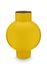Metalen Vaas Geel 24cm
