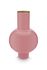 Metall Vase Rosa 40cm