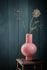 Metall Vase Rosa 40cm