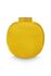 Metal Vase Yellow 23cm