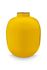 Metall Vase Gelb 32cm