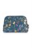 Cosmetic Bag Triangle Small Petites Fleurs Dark Blue