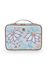 Beautycase Rechteckig Gross Flower Festival Hellblau