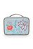 Beautycase Rechteckig Gross Flower Festival Hellblau