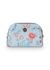 Necessaire Klein Flower Festival Hellblau