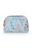 Necessaire Klein Flower Festival Hellblau