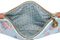 Cosmetic Pouch Small Flower Festival Light Blue/Scallop Red