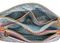 Necessaire Combi Flower Festival Hellblau/ Scallop Rot