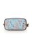 Necessaire rechteckig Klein Flower Festival Hellblau