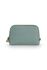 Cosmetic Bag Triangle Small Suki Green