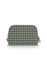 Cosmetic Bag Triangle Small Clover Green