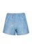 Korte Broek Petites Fleurs Lichtblauw