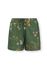 Kurze Hose Kawai Flower Dunkelgrün