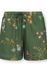 Kurze Hose Kawai Flower Dunkelgrün