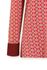 Top Lange Mouw Star Flower Rood