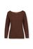 Top Lange Ärmel Little Sumo Stripe Terra Rot