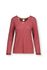 Top Lange Ärmel Suki Dark Rosa