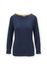 Top Lange Ärmel Little Sumo Stripe Blau Grun