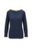 Top Lange Ärmel Little Sumo Stripe Blau Grun