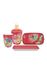 Badezimmeraccessoires Set Jambo Flower Rot