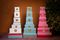 Love Birds Set/4 Breakfast Plates Red/Pink 21 cm