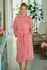 Bathrobe Les Fleurs Pink XXL