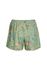 Trousers Short Petites Fleurs Green