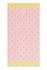 Large Bath towel Jacquard Check Pink 70x140 cm