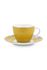 Blushing Birds Espresso Tasse & Undertasse Gelb