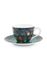 Winter Wonderland Espresso Tasse & Untertasse Dunkelblauw