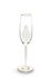 Floral champagnerglas