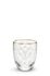 Floral water glass