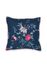 Cushion Square Flower Festival Dark Blue