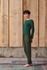 Top Lange Ärmel Little Sumo Stripe Dunkelgrün